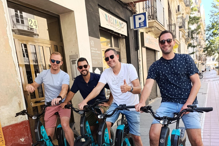 Valencia all in one: beaches, old town & city arts by E-bike Shared Tour Valencia All in one