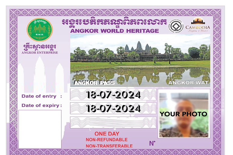 Biglietto per Angkor Wat Siem Reap