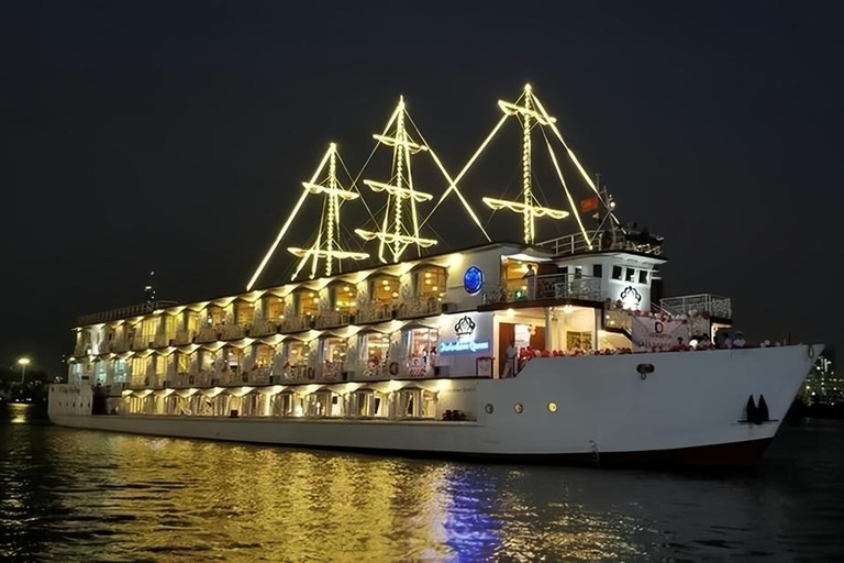 Romantic Saigon Nights: Dinner Cruise Experience Shared Table On The Cruise & Without Pick-Up & Drop Off
