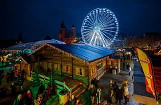 Führung über einen märchenhaften Weihnachtsmarkt ab Amsterdam