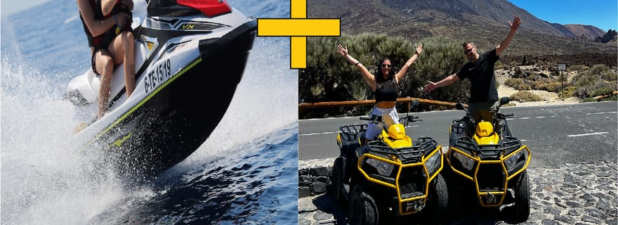 Tenerife : Combo Jet Ski et Quad