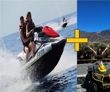 Tenerife: Combo Jet Ski & Quad Experience