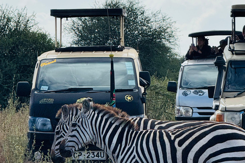 Nairobi Park Safari, Sheldrick's Orphanage & Giraffe Center Shared Drive in Open-Roof Van Game Drive