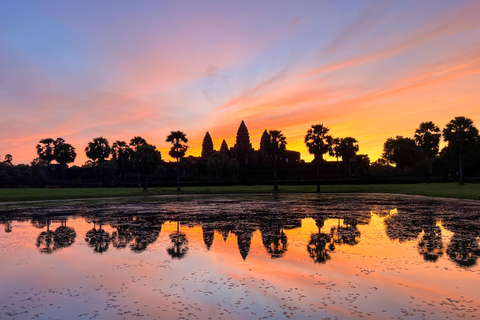 2-Day Angkor Wat, Banteay Srei, Kulen Mountain & Beng Mealea Private tour