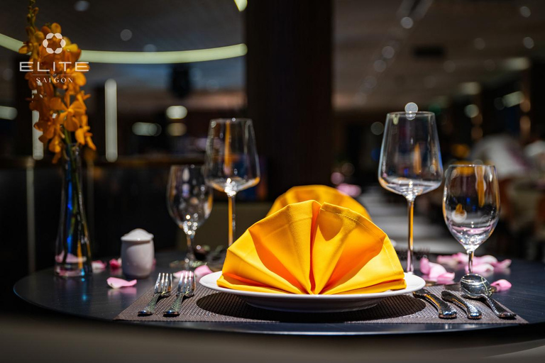 Romantic Dinner On Cruise On Saigon River With Fireworks Buffet Lunch Without Pick-Up