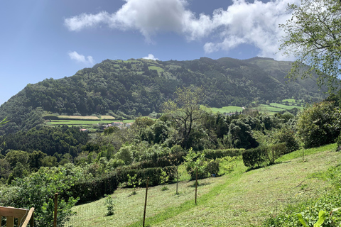 São Miguel: Wycieczka Salto do Prego i wodospad z piknikiem nad morzemSão Miguel: Wycieczka do wodospadu Salto do Prego i piknik nad morzem