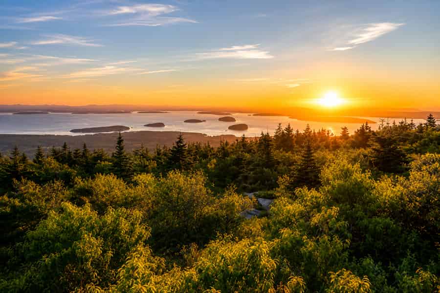 Acadia: Sonnenaufgangstour am Cadillac Mountain mit Abholung. Foto: GetYourGuide Acadia: Sonnenaufgangstour am Cadillac Mountain mit Abholung. Foto: GetYourGuide
