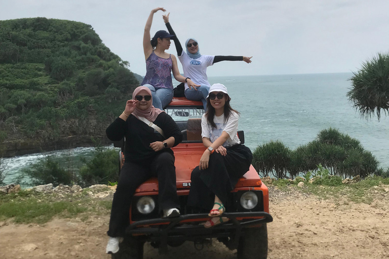 Jomblang Cave, Pindul Cave, and Timang Beach