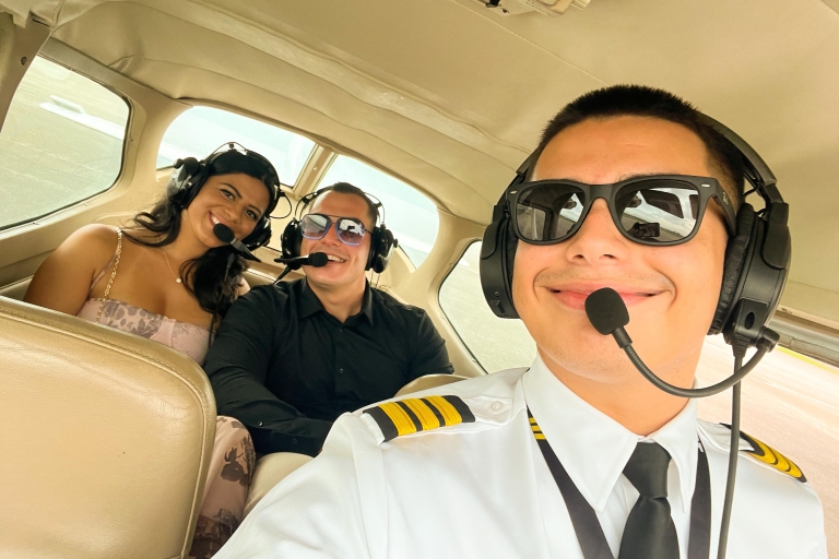 Miami: romantische vliegtuigvlucht bij zonsondergang - gratis champagne