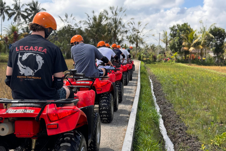 Ubud: ATV Quad Bike & Zip-Line Adventure with Meal Solo ATV Ride & Zip-Line Adventure with Round trip Transfer