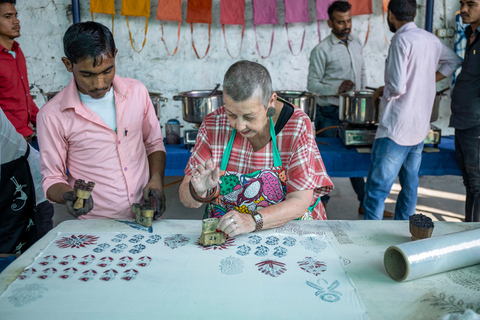 Jaipur: Natürliches Färben, Blockdruck, Tie &amp; Dye Workshop