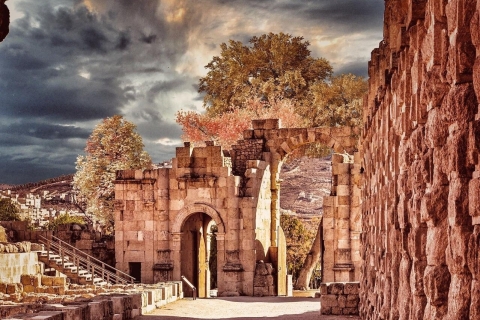 Z Ammanu: Jerash, prywatna wycieczka do zamku Ajloun Um QaisZ Ammanu: Jerash, prywatna wycieczka po zamku Ajloun