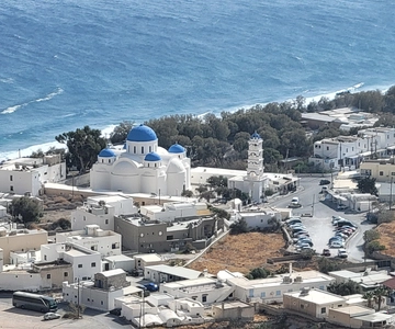 Santorini: Caminhadas em grupo com guia que fala inglês