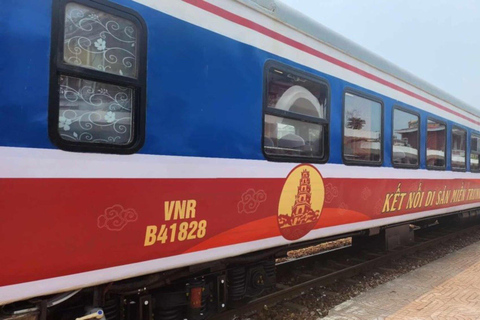 Heritage Train Railway between Da Nang and Hue City Route Hue to Da Nang - Soft Seat