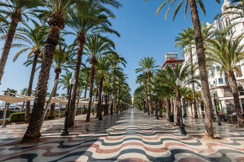 From Valencia: Alicante City, Beach & Santa Bárbara Castle