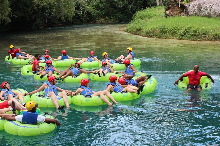 Ocho Rios : Aventure en zipline et tubing dans la vallée de la rivière Blanche