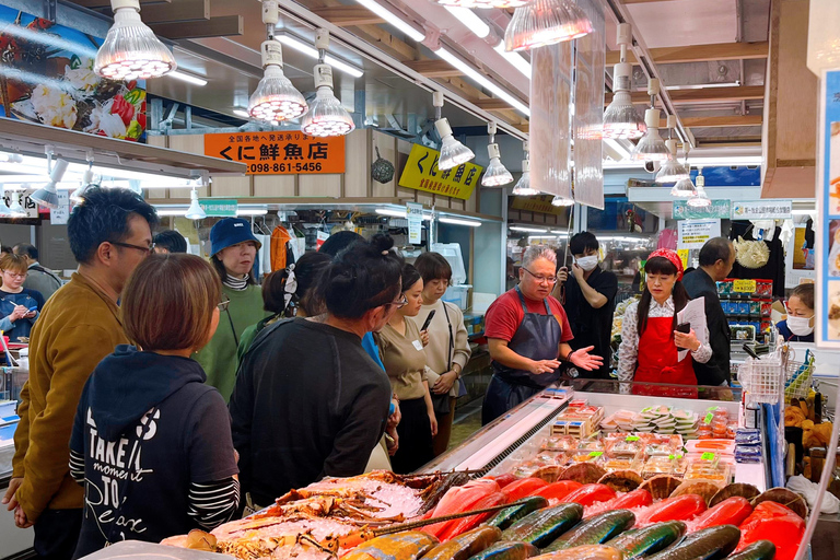 Naha Makishi Public Market : Sushi making experience English guided guide