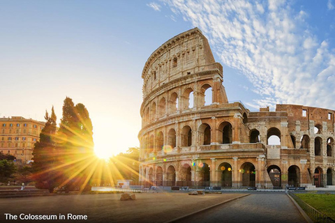 Rome: Colosseum, Forum Romanum, Palatijn Prioriteit TicketsColosseum Arena Tickets &amp; Romeins Forum met Audiogids