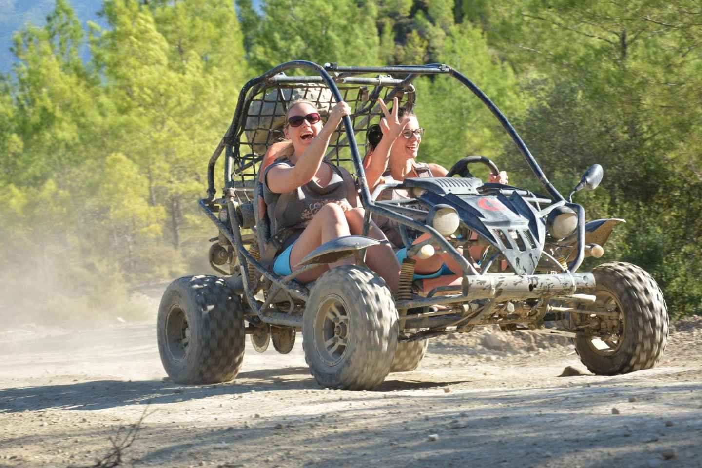 From Belek & Side: Buggy or Quad Safari with Hotel Transfer