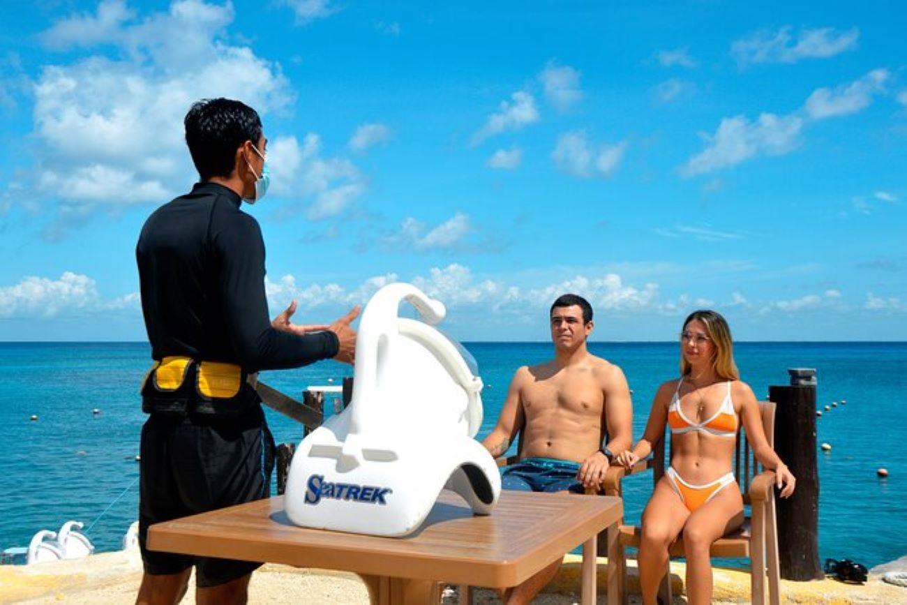 Cozumel: SeaTrek Unterwasser-Helmtauch-Erlebnis
