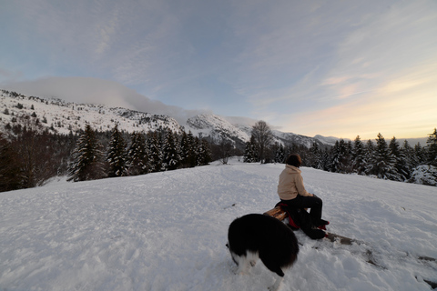 Discovery of the snowy Vercors in snowshoesFrom Gap: Winter Hiking and Rafting in the Vercors