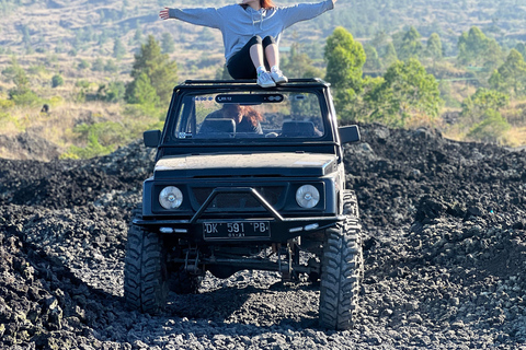 Bali: Sunset Mount Batur Jeep and Hot Spring All Inclusive Jeep Sunset & Hot Spring Meeting Point