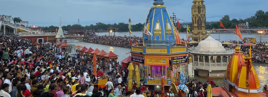 Haridwar : visite des temples Mansa Devi et Chandi Devi