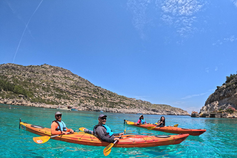 Rhodes: Pirates Short Kayak Discovery Tour