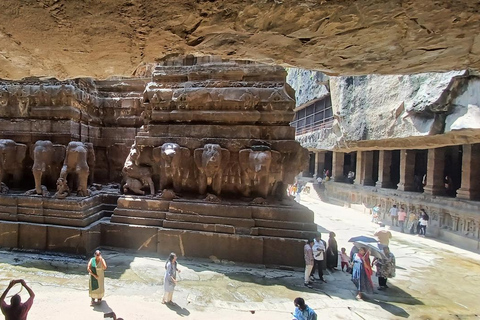 Voyage abordable en taxi d&#039;Aurangabad aux grottes d&#039;Ajanta et d&#039;Ellora