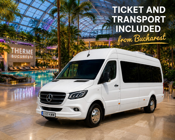 Bukarest: Therme București Entry Ticket mit Transport