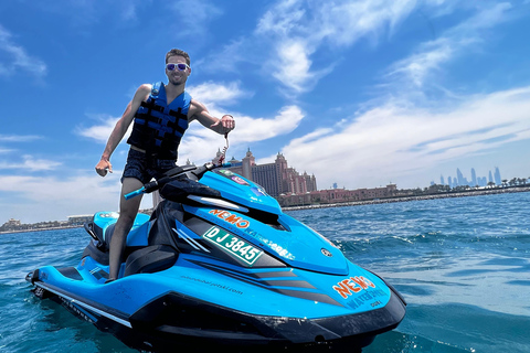 Dubai: Burj Al Arab Jet Ski Rental with Ice Cream and Photos