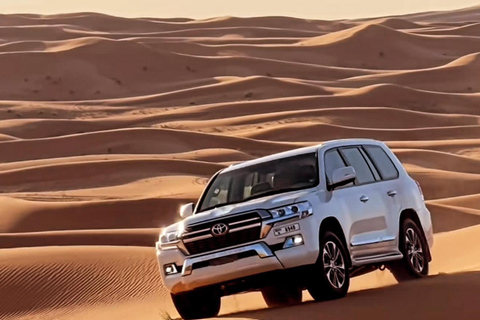 Doha: Inland Sea Desert Safari with Sunset & Sunrise Views Private Tour