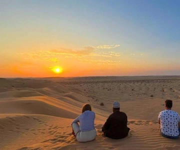 Safari nel deserto - Tramonto - Nel deserto del Quartiere Vuoto