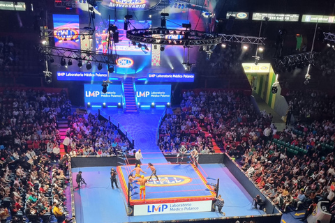 CDMX : Soirée mexicaine, lutte libre et tequilaVisite de l'Arena Coliseo (uniquement le samedi)