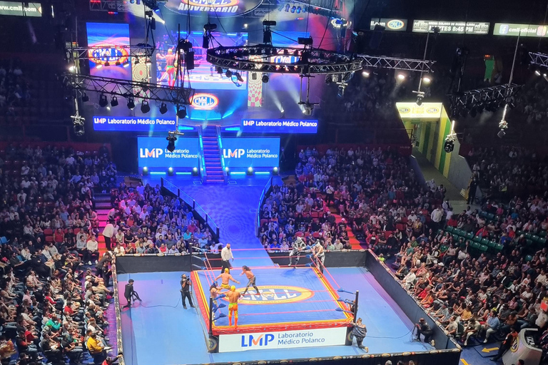 CDMX : Soirée mexicaine, lutte libre et tequilaVisite de l'Arena Coliseo (uniquement le samedi)