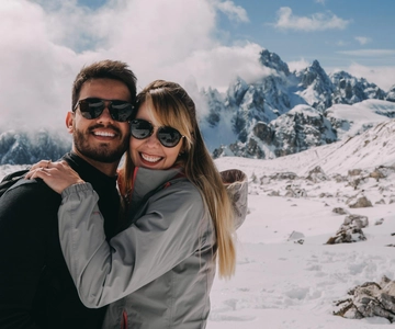 Fotoshooting in den Dolomiten