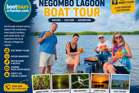 From Negombo: Boat Tour of Negombo Lagoon