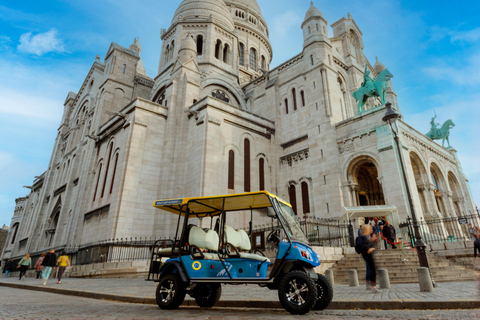 Golf Cart in Paris - Private Guided Tour - Pickup Included Le Special Day (10h) up to 3p