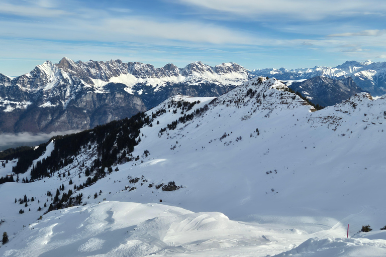 Flumserberg Day Trip: Train + Cable Car + Snow Fun