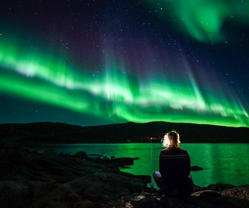 Tromsø: Northern Lights Chase Minibus Tour