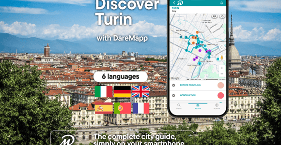 Turin: Guided Tour with Your Mobile Phone