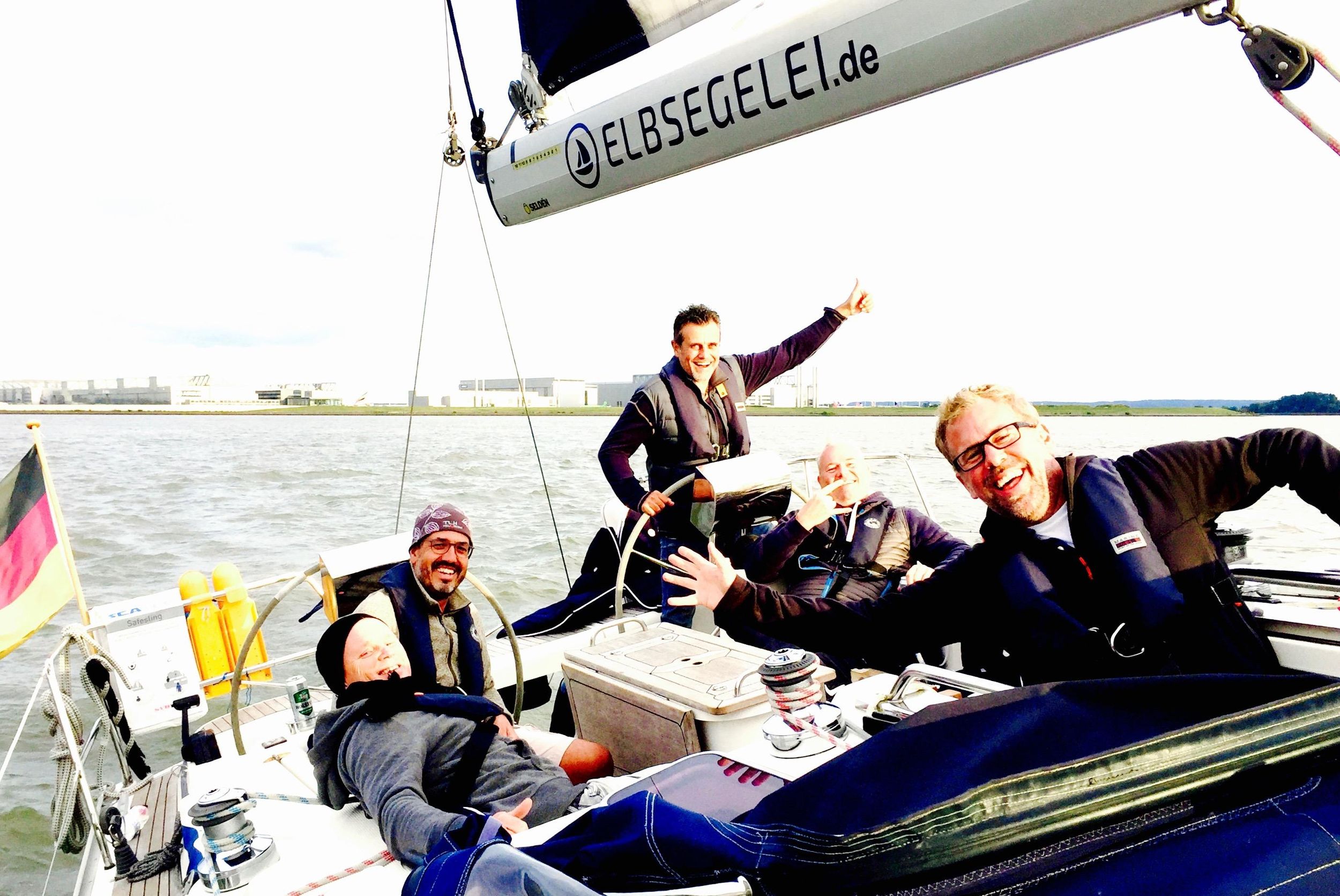 Echter Segeltörn ''Richtung Nordsee'' - von/nach WEDEL