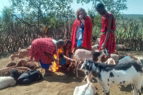 Wycieczka kulturalna do wioski Masajów