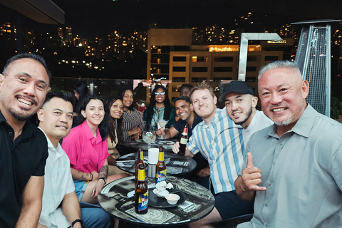 Medellin El Poblado Pub Crawl: Rooftop Vibes and Club Hoppin