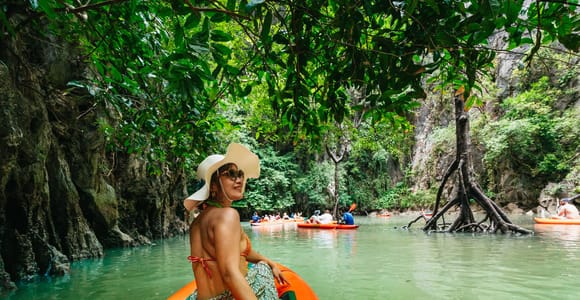 Phuket: Kanufahrt bei Sonnenuntergang & leuchtendes Plankton
