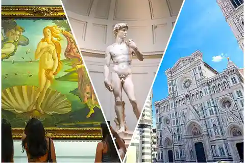 Tour a pie con David, Duomo y Galería de los Uffizi