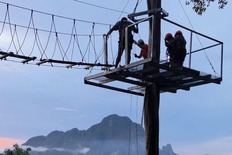 Krabi: ATV Nature Viewpoint & Zipline with Pickup Single rider : 30-Min ATV + Zipline Adventure