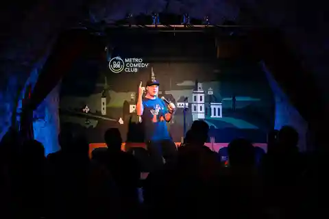 Prag - på engelska Måndag Stand-Up Comedy på engelska