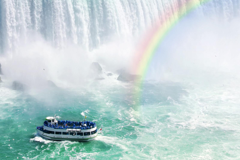 Vanuit Toronto: Niagara Falls bustour met rondvaart per boot