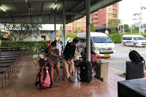 Phuket a Ko Tao de ônibus e catamarã de alta velocidade